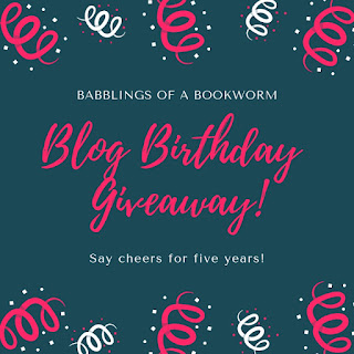 Babblings of a Bookworm Blog Birthday Giveaway