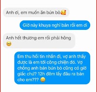 Anh ơi em muốn ăn bún bò
