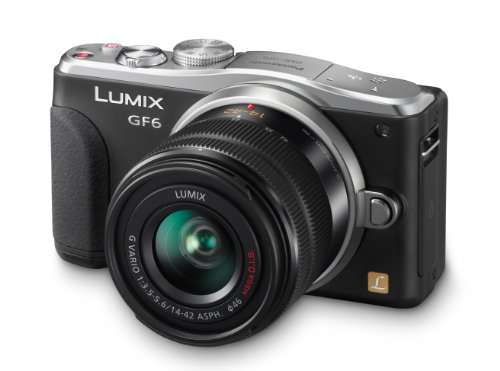 Panasonic DMC-GF6 16MP Mirrorless Compact System Camera with Lens Kit