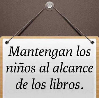 Resultado de imagen de MANTENGA LOS LIBROS CERCA DE LOS NIÑOS