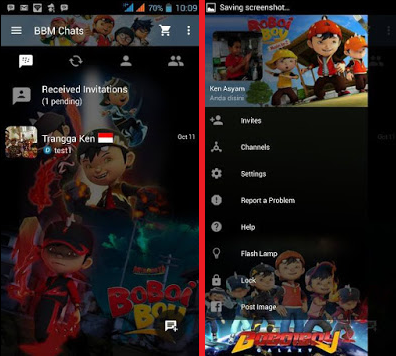 BBM Mod Tema Kartun Versi 2.10.0.31 Apk | Part 2