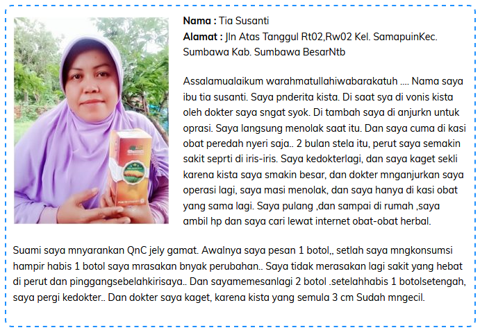 Obat Kista Ovarium Paling Ampuh dan Aman  untuk Ibu Hamil dan Menyusui