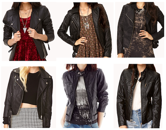 Black Leather Jacket Outfits