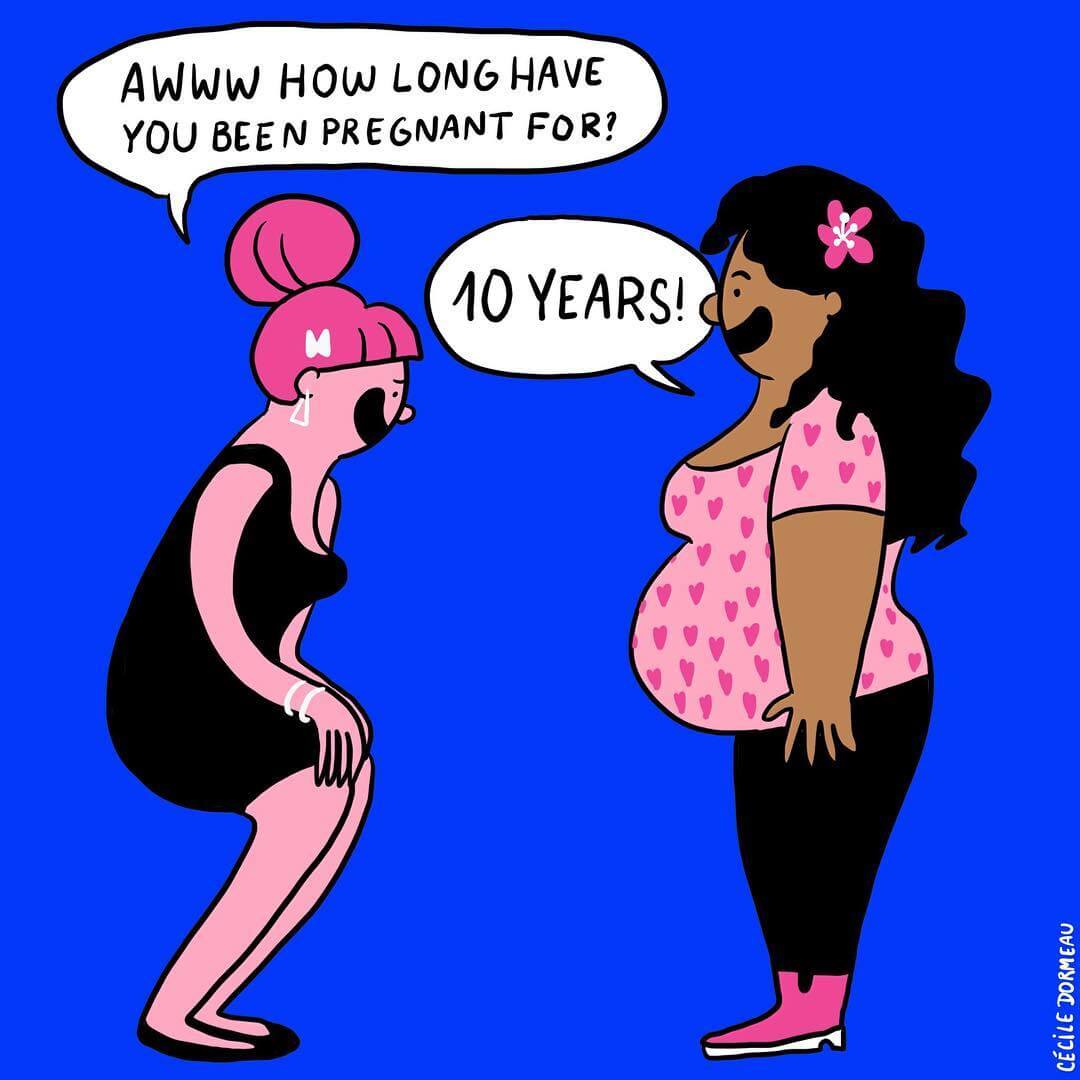 50 Incredibly Funny Illustrations Depicting Cool Girls Who Are Not Afraid Of Being Themselves