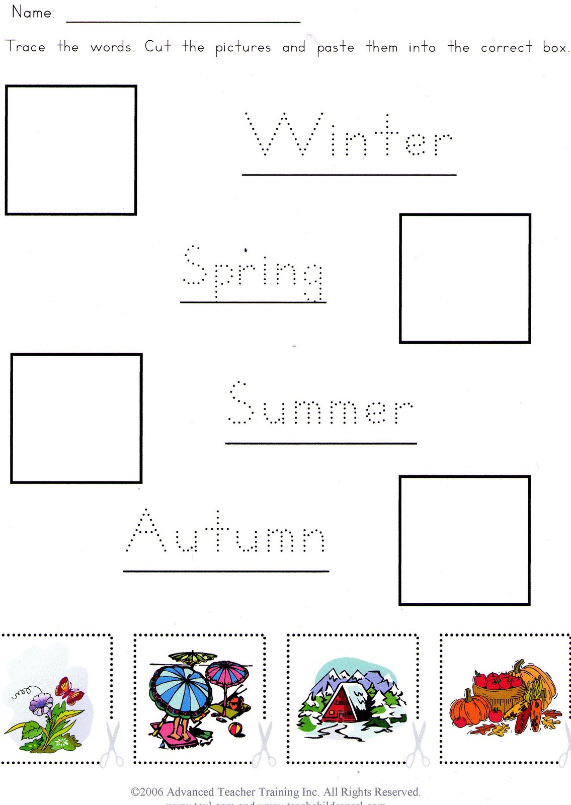 fruit and vegetables names in english Four Seasons Worksheets | 1135 x 1600