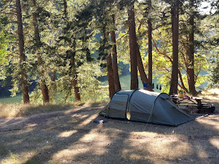 Narvaez Bay Campground, Saturna, BC