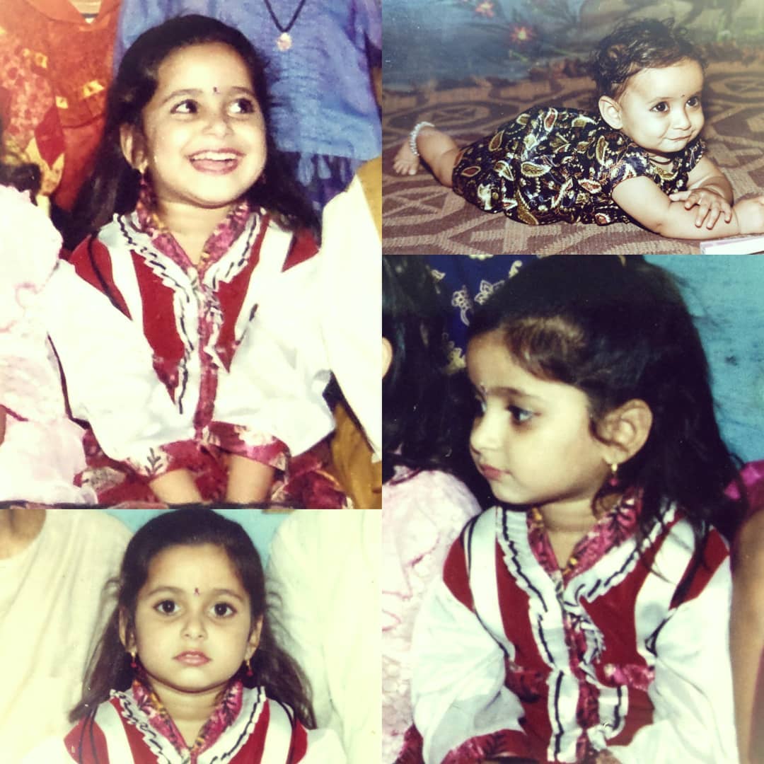 Television (TV) Actress Aishwarya Sharma Bhatt Childhood Photos | Real-Life Photos