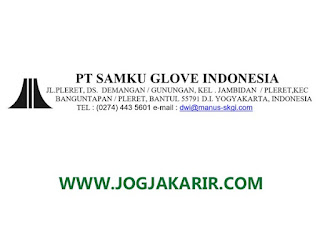 Loker Bantul EXIM dan PPIC di PT Samku Glove Indonesia