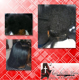 Hair By Ms Marie God's Favored - Shampoo and Blow-dry Adult