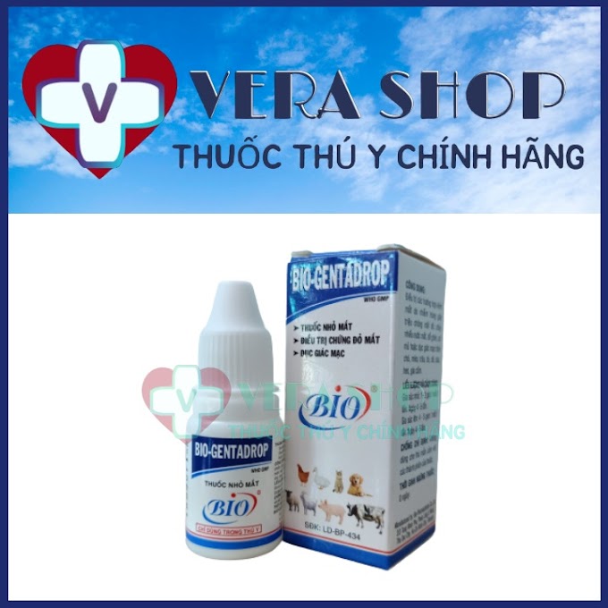 [ biochinhhang ] [CHÍNH HÃNG] BIO GENTADROP 10ML - Nhỏ mắt