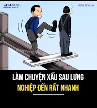 Làm chuyện xấu sau lưng nghiệp đến rất nhanh