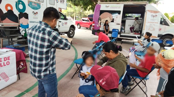 Caravana de Unidades de Cuidados DIF visita 22 municipios de la Sierra Sur