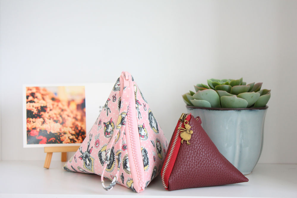 How to Sew a Pyramid Pouch