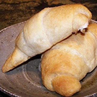 Honey Cream Filled Crescents Recipe