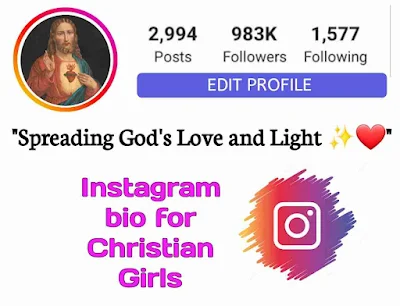 Instagram Bio For Christian Girl