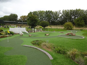 Mini Golf course at Liverpool Golf Centre