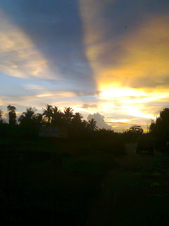 this most beautiful sunset shots in a rainy day taken from kuttanadu alappuzha near pampa backwaters kerala having a great look