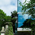 House overlooking a cemetery