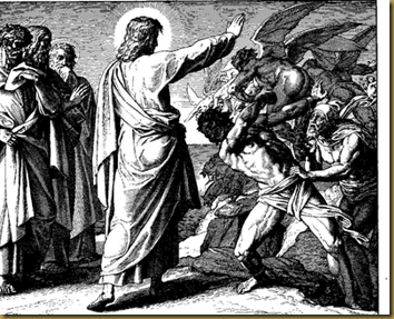 JESUS EXPULSA DEMONIOS
