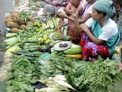 Market in Haflong