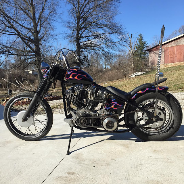 Harley Davidson Shovelhead 1974 By Kenny Slaughter Hell Kustom