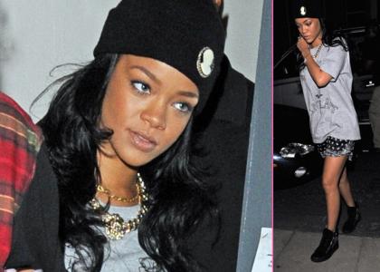 Rihanna's Late-Night London Recording Session » Gossip