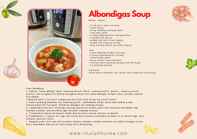 Resep Albondigas Soup