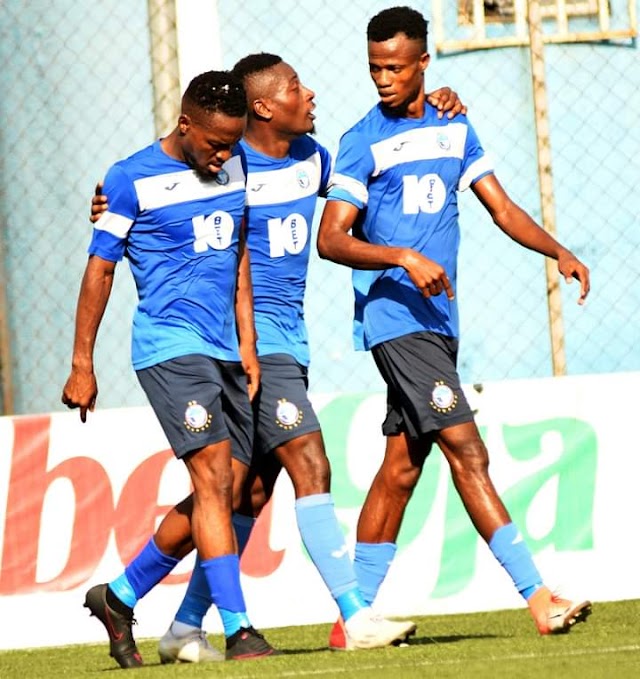 Enyimba Thrash Gombe Utd, Plateau Utd Title Hope Fading, See Saturday Games' Results and Sunday Fixtures - NPFL Matchday 26