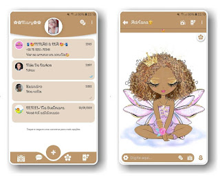 Anime Girls Theme For YOWhatsApp & Fouad WhatsApp By Mary Silva