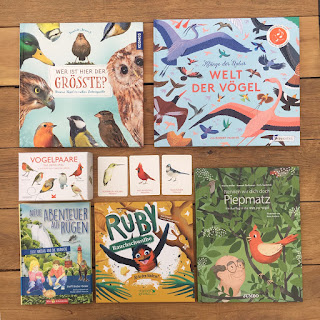 Kinderbücher und Sachbücher über Vögel