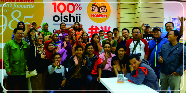 Foto Bareng KBJ dan HokBen | adipraa.com