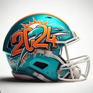 Miami Dolphins 2024 Concept Helmets