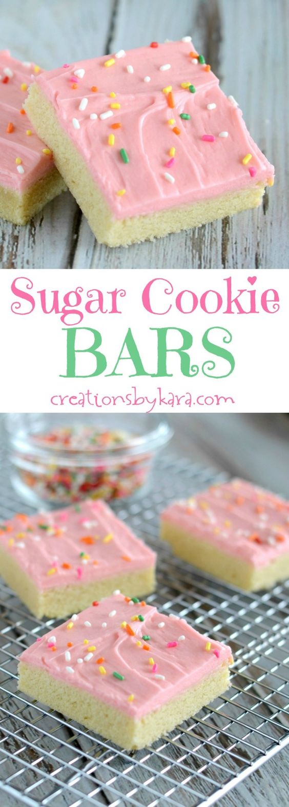 Best Ever Sugar Cookie Bars- all the flavor of sugar cookies without all the work
