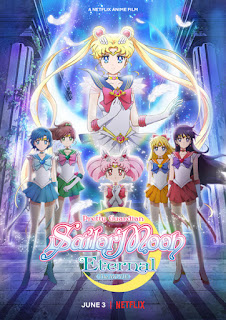 Sailor Moon characters on poster
