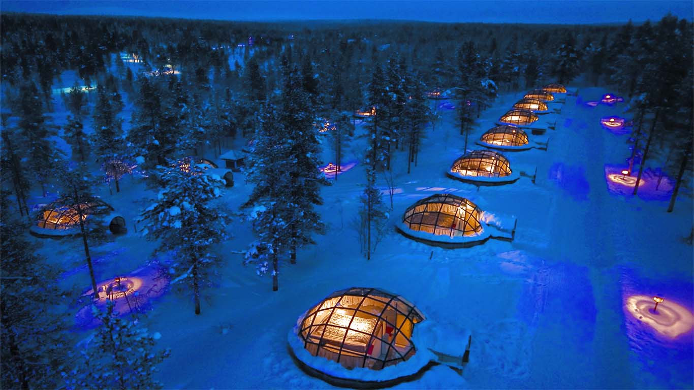 Interested In Seeing The Northern Lights Here Are 10 Places To Visit - Kakslauttanen, Finland