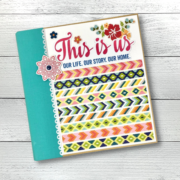 This is Us Scrapbook by Artsy Albums for photos of life, family, friends, & home