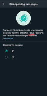 <img src="Disappearing messages.jpg" alt="WhatsApp recent feature launched">