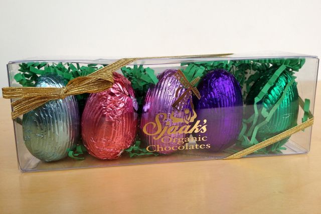 Sjaak's Filled Chocolate Vegan Easter Eggs