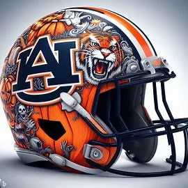 Auburn Tigers Halloween Concept Helmets