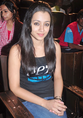 Trisha Hot in Jeans at Galatta Cinema Book Launch Stills