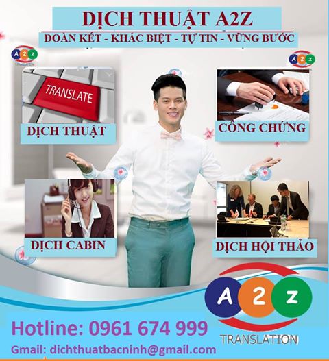 Dịch vụ công chứng tiếng anh chuyên nghiệp