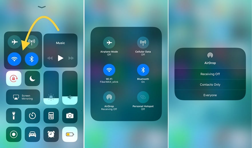 Can't find AirDrop in Control Center after updating to iOS 11? Wondering where Airdrop is located in iOS 11? Well here's a simple hidden trick to enable or disable AirDrop in iOS 11 on iPhone/iPad.