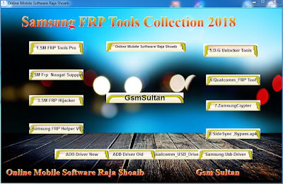Samsung FRP Tools Collection 2018