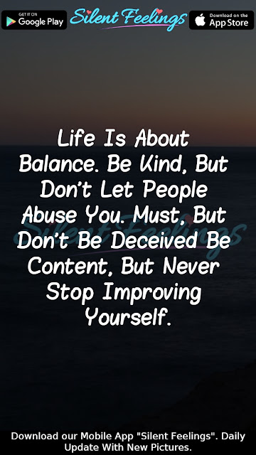 Life Is About  Balance