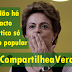 Dilma: Não há saída, pacto democrático só com voto popular