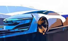 2015 Honda FCEV Sketch Concept