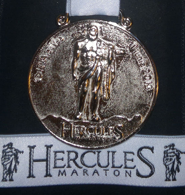 Hercules Maraton 2013 medalie