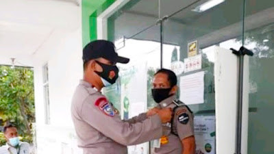 Sat Binmas Polres Pinrang Sidak Kesiapan Satpam