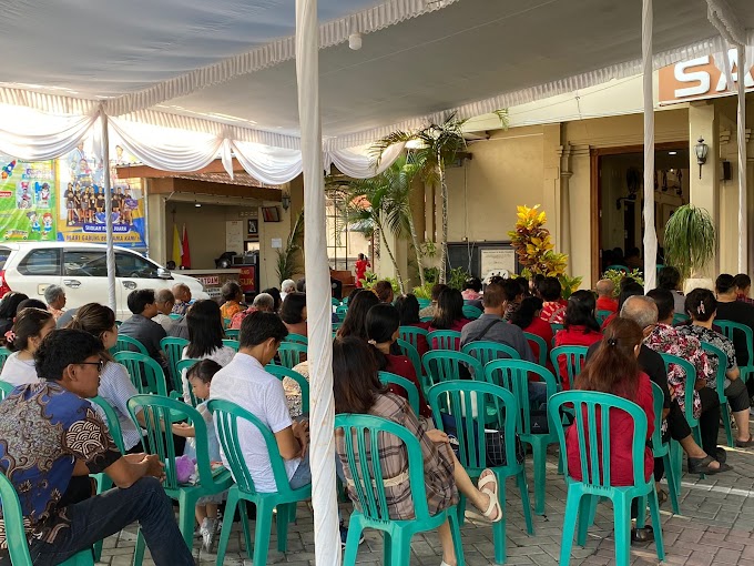 Polsek Ponorogo Melaksanakan Pengamanan Ibadah Perayaan Paskah Di Gereja Santa Maria