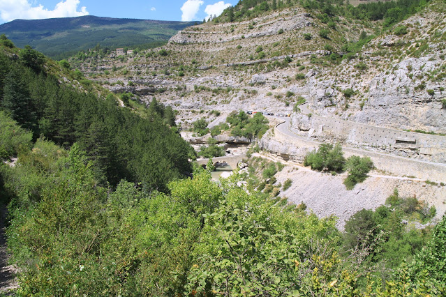 Gorges méouge route sinueuse